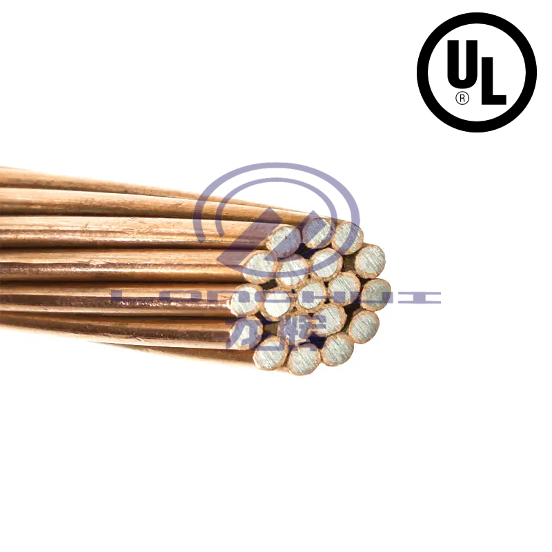 Copper-clad steel strand wire