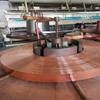 Copper bonded steel tape coiled