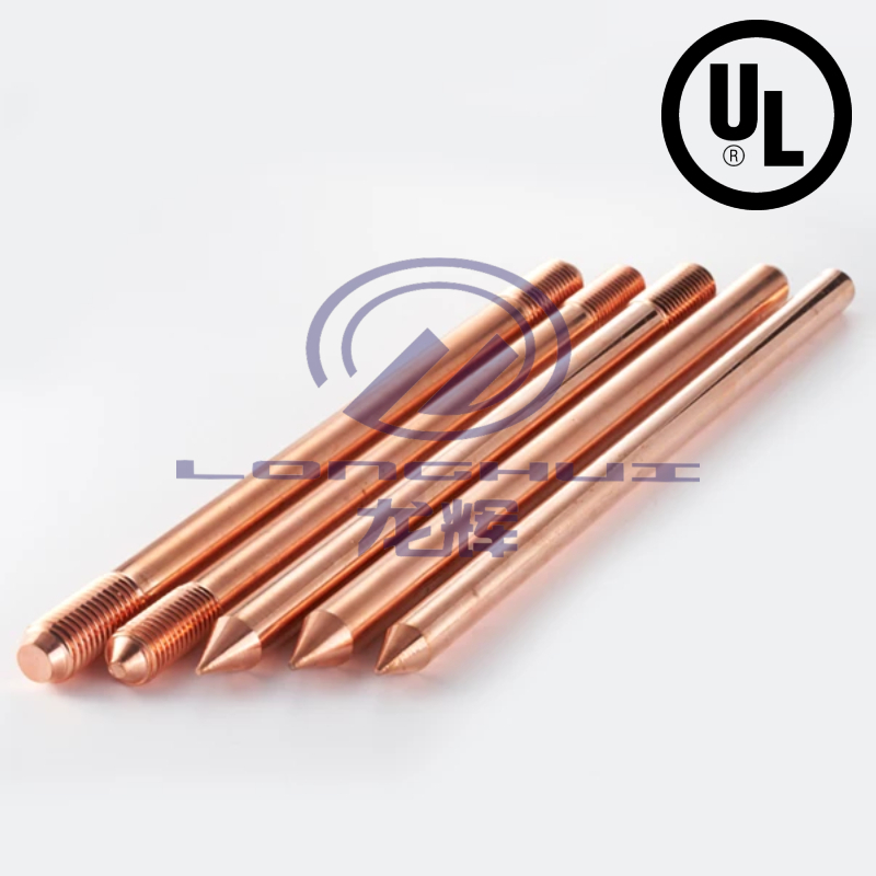 Ground Rod Copper-Bonded Threaded